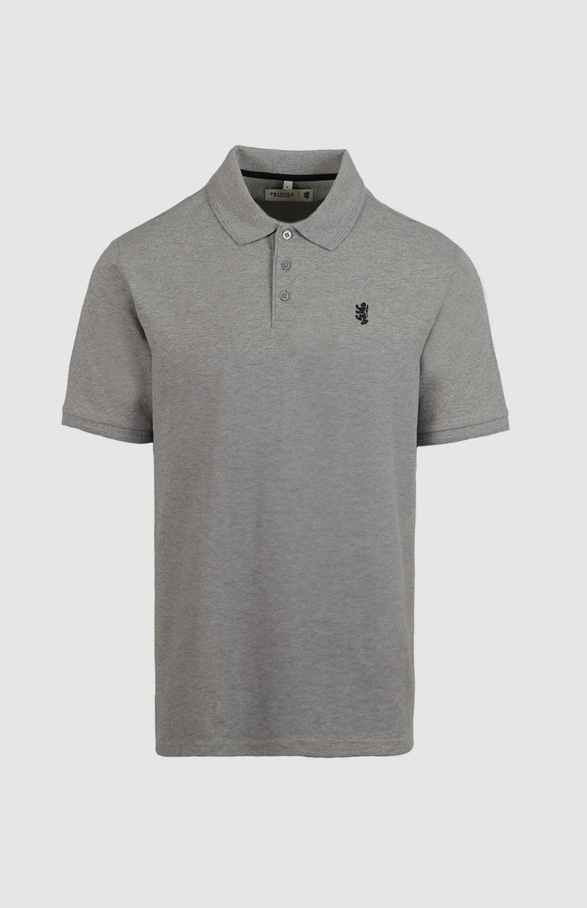 Pringle Mens Austyn Pique Golfer In Grey