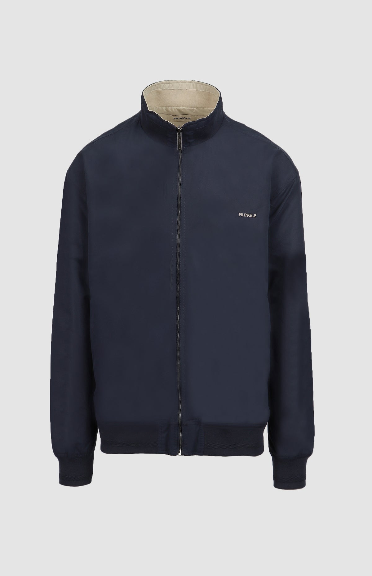 Pringle Mens Larry Reversible Jacket In Navy