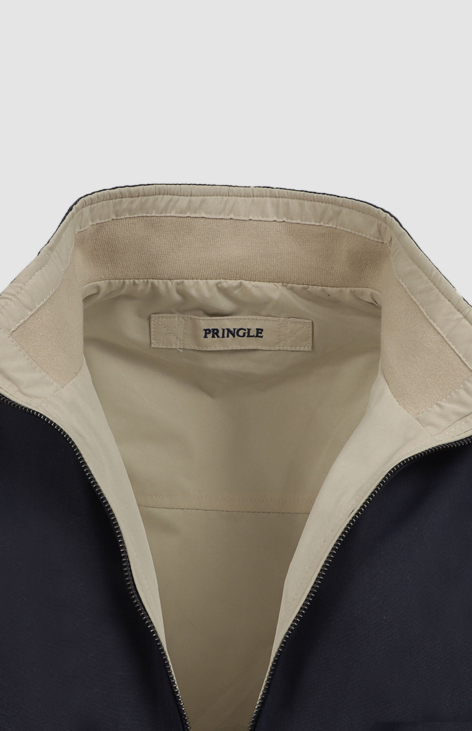 Pringle Mens Larry Reversible Jacket In Navy