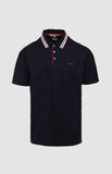Pringle Mens Marvin Mercerized Golfer In Navy