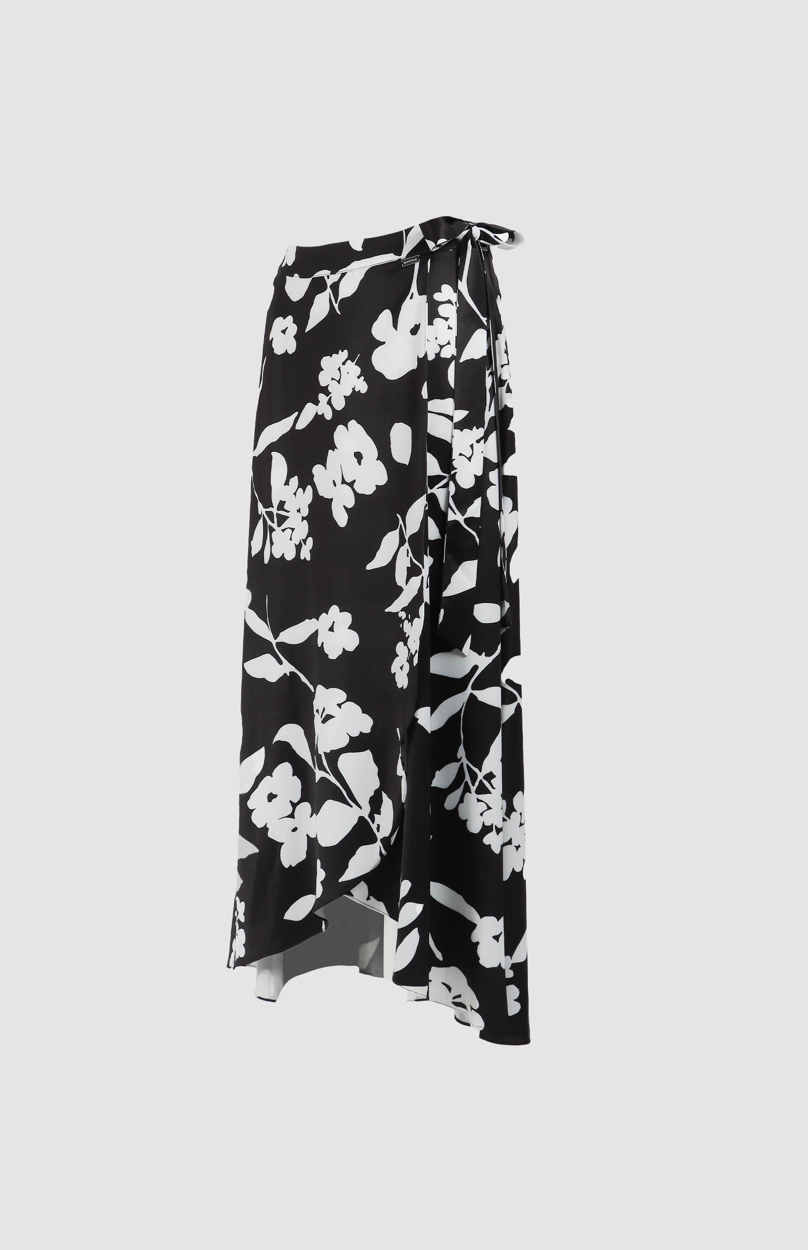 Pringle Lski1603 Natalie Wrap Skirt  Black