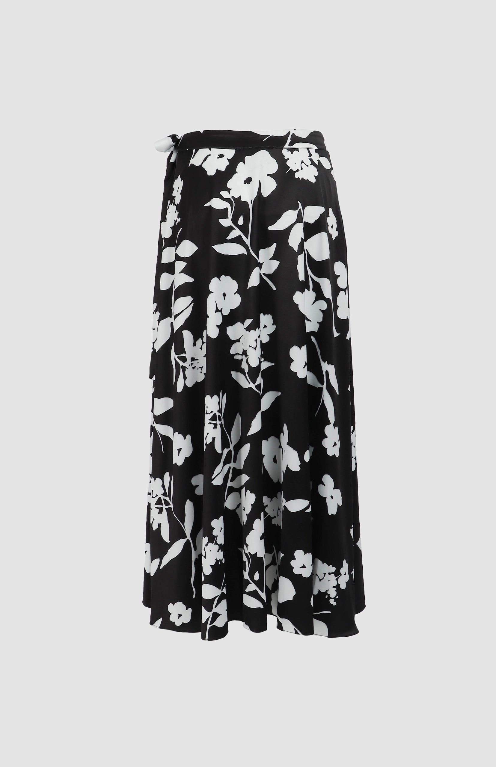 Pringle Lski1603 Natalie Wrap Skirt  Black