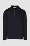 Pringle Mens Donald Long Sleeve Golfer In Black