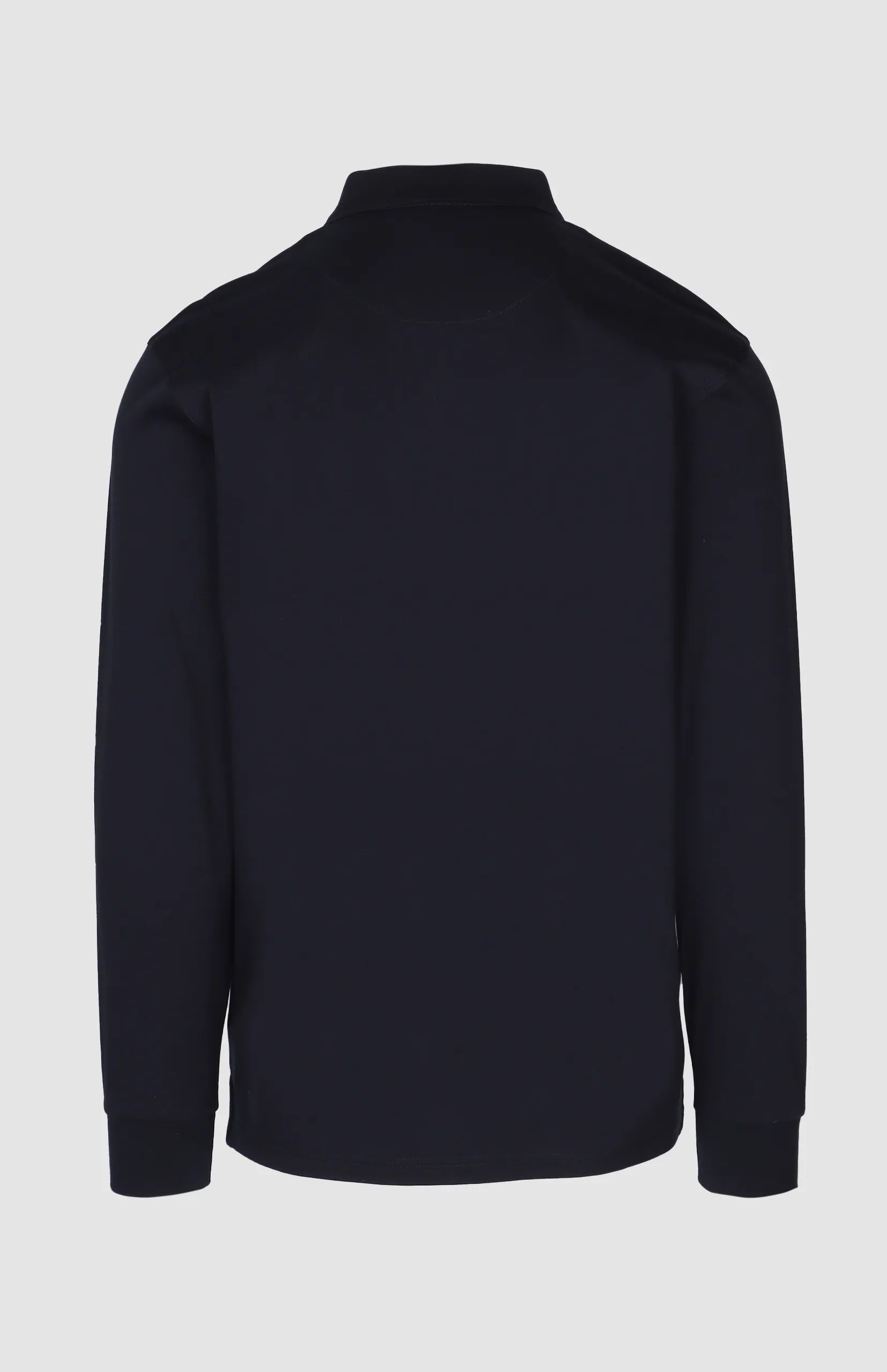 Pringle Mens Donald Long Sleeve Golfer In Black