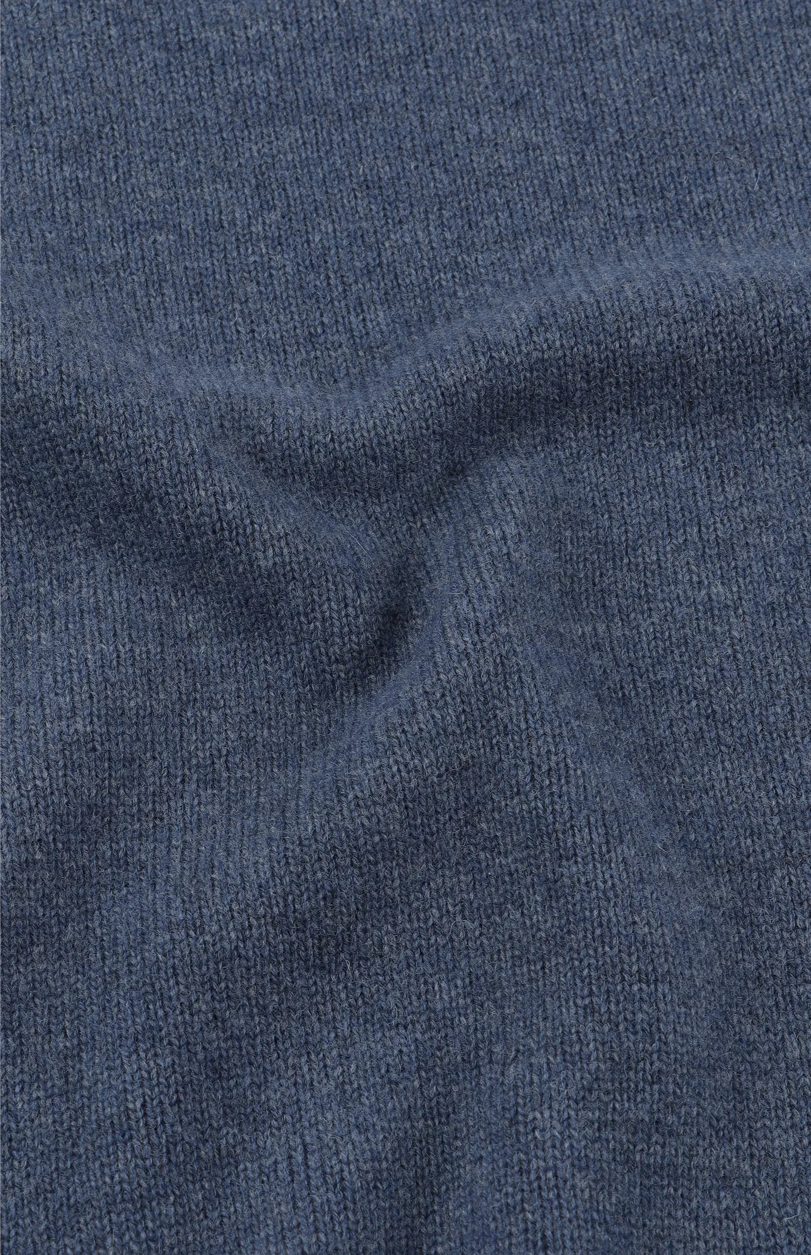 Pringle Mens Johnson Lambswool Crewneck Sweater In Mid Blue