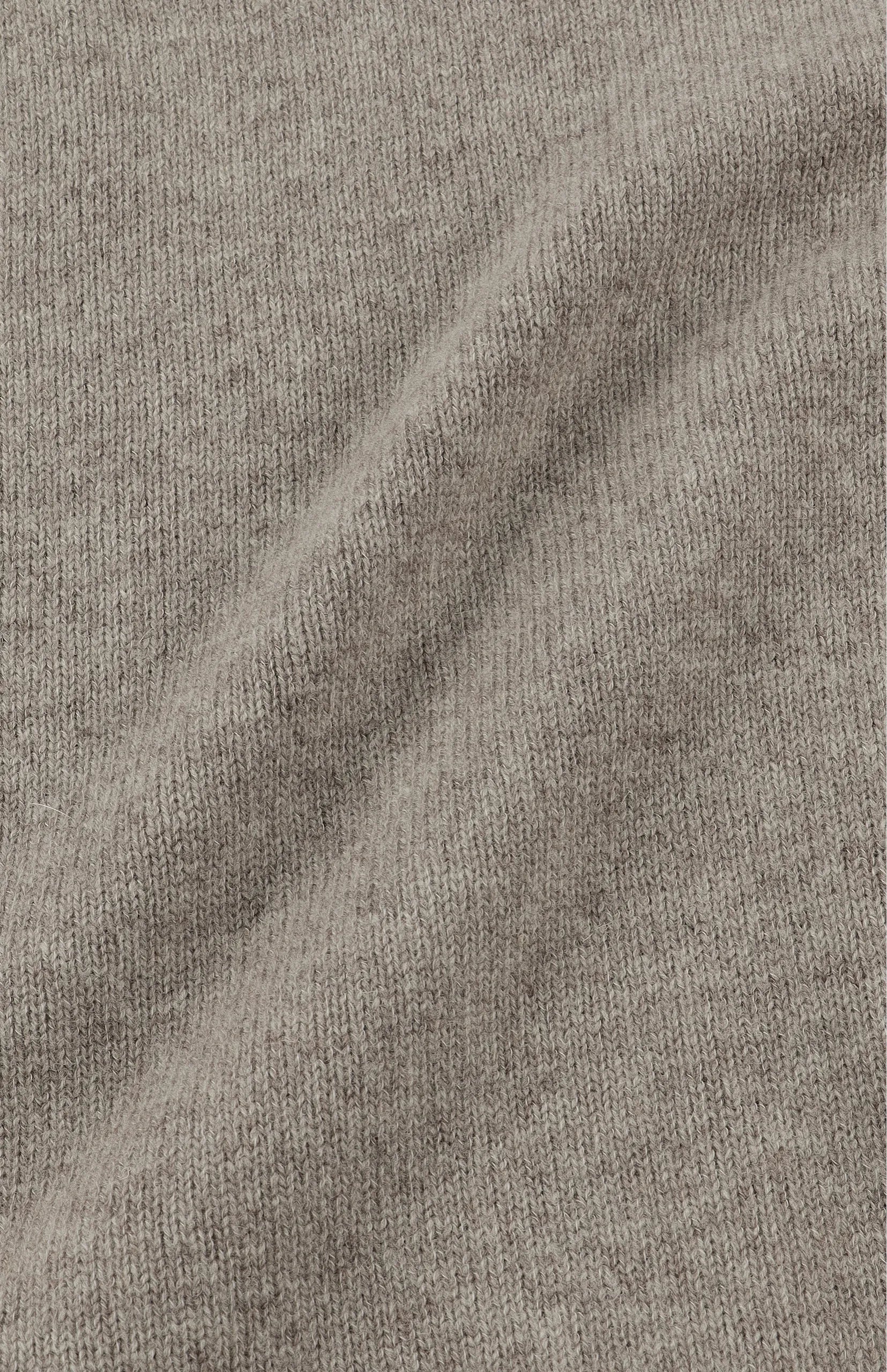 Pringle Mens Johnson Lambswool Crewneck Sweater In Taupe