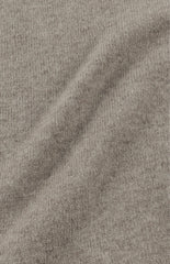 Pringle Mens Johnson Lambswool Crewneck Sweater In Taupe