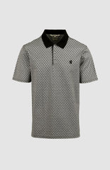 Pringle Mens Spencer Mercerise Golfer In Black