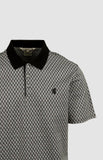 Pringle Mens Spencer Mercerise Golfer In Black