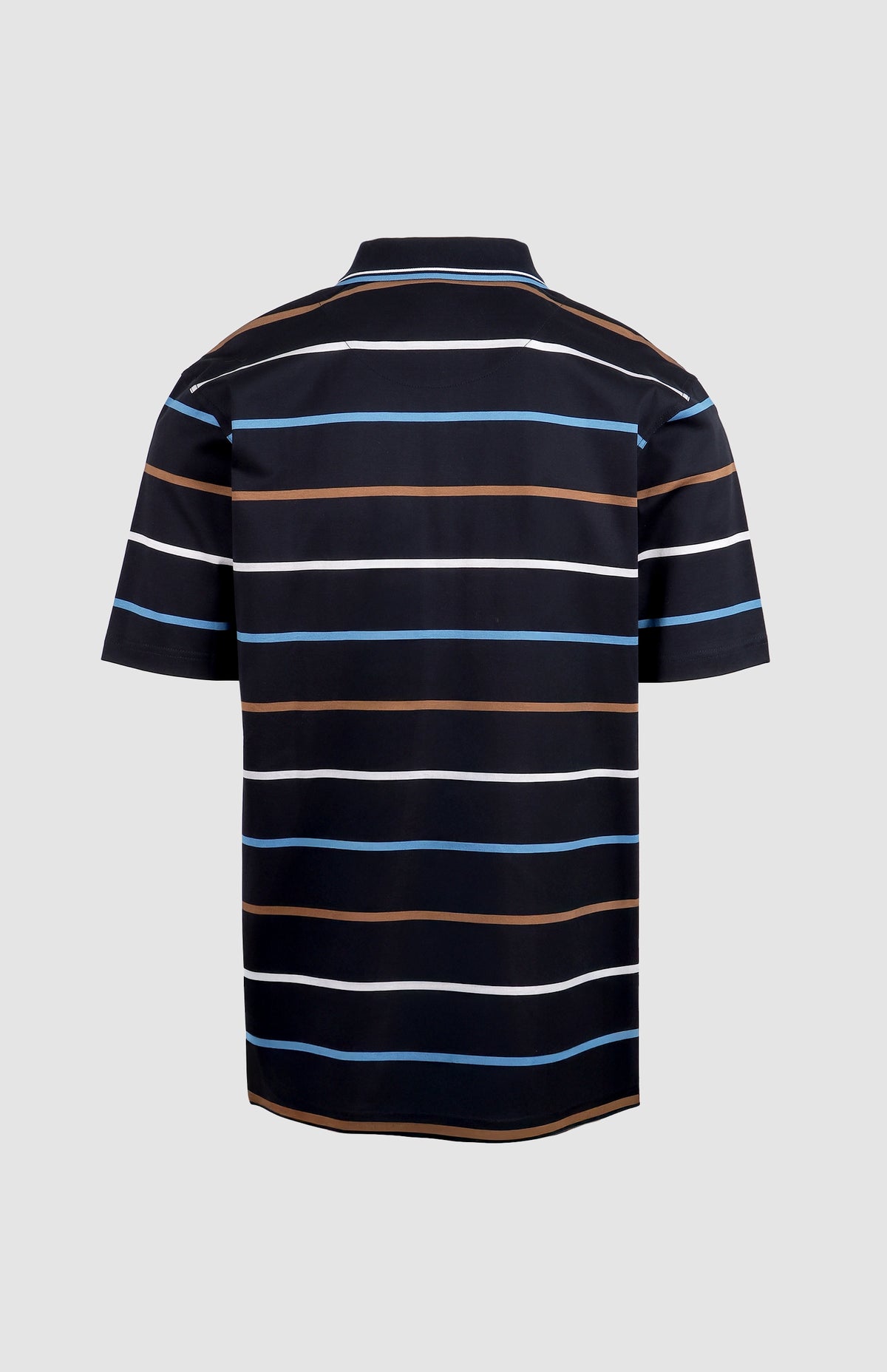 Pringle Mens Harry Mercerised Golfer In Navy