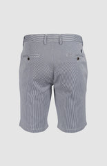 Pringle Mens Mike Blue Striped Short