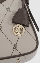 Pringle Pr112034 Argyle Aop Small Shoulder Bag Stone