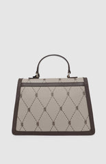 Pringle Pr112038 Argyle Aop Top Handle Crossbody Body Stone