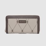 Pringle Pr112041 Argyle Aop Flapover Purse Tan