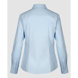 Pringle Womens Ella Woven Long Sleeves Shirt In Light Blue