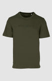 Pringle Mens Roger Embroidery T-shirt In Olive