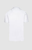 Pringle Mens Aiden Slim Fit Pique Golfer In White