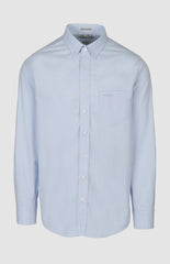 Pringle Alexander Textered Easy Care Classic Shirt Light Blue