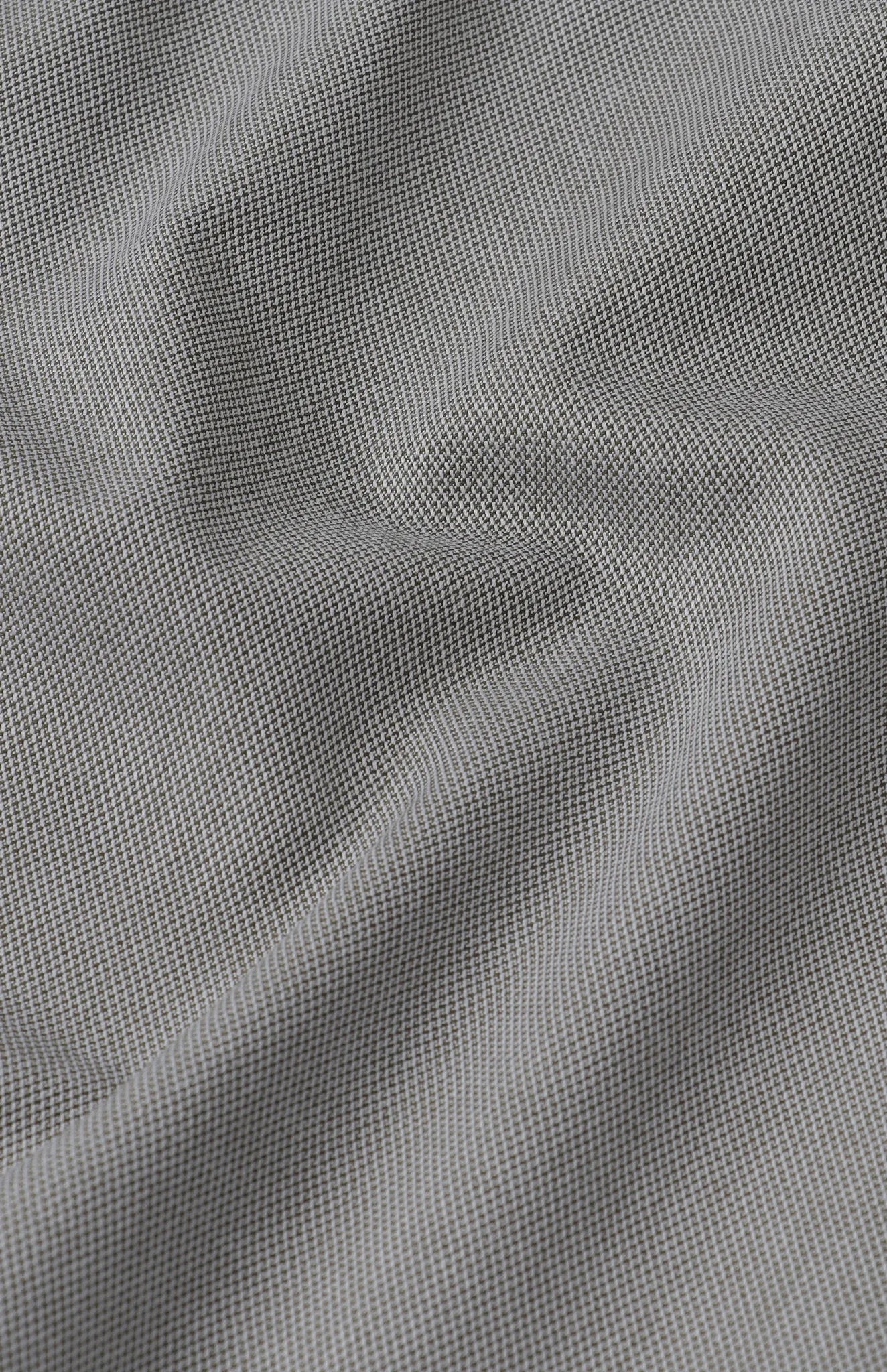 Pringle Mens Alexander Textured Easy Care Shirt In Grey
