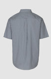 Pringle Mens Bryan Gingham Short Sleeves Classic Shirt In Blue
