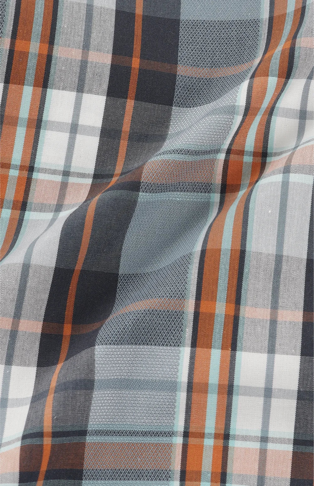 Pringle Mens Jordan Check Long Sleeves Classic Shirt In Blue