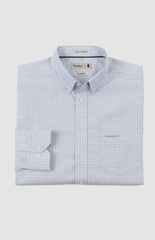 Pringle Mens Lawrence Check Classic Shirt In Light Blue