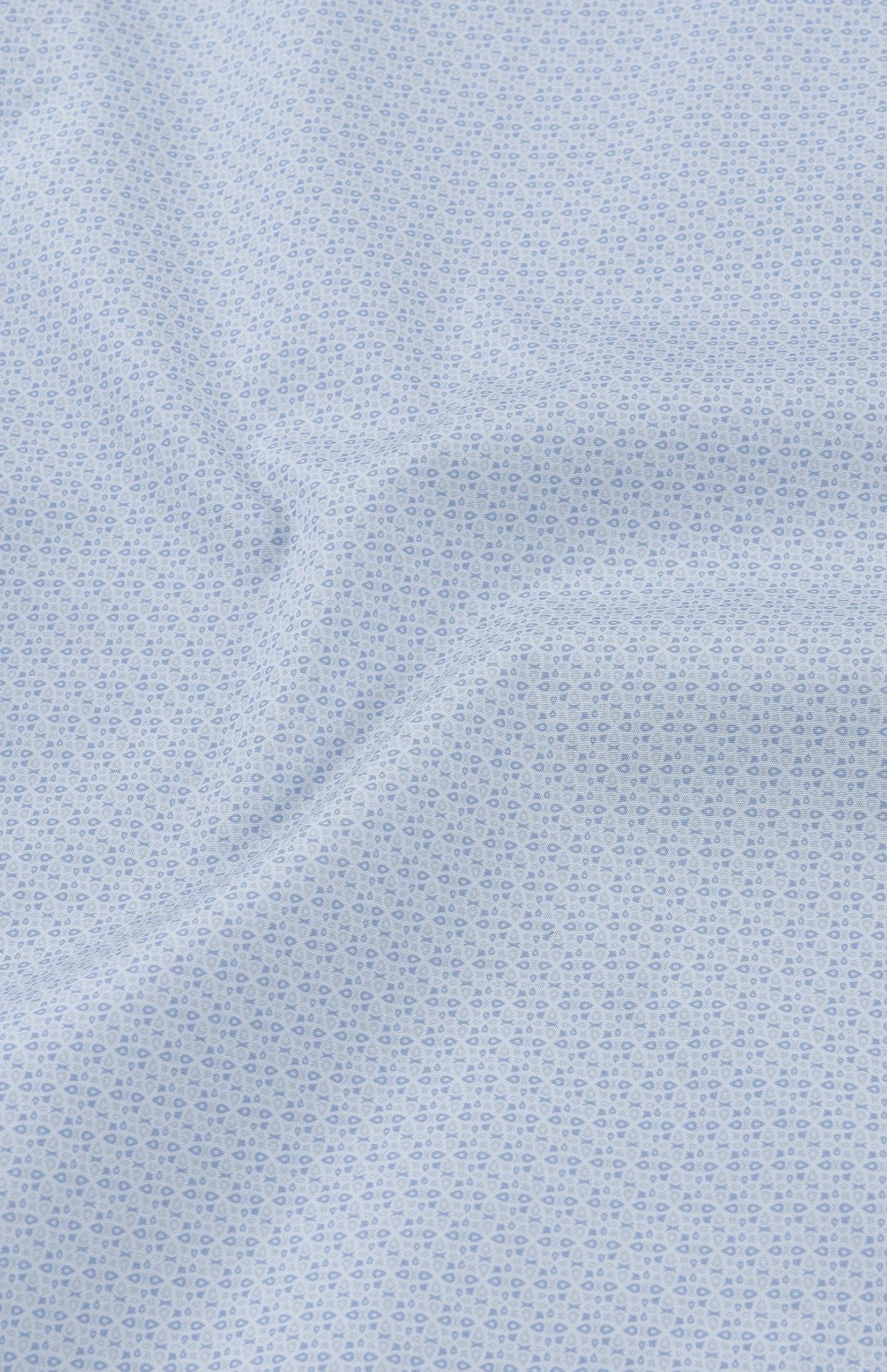 Pringle Cole Printed L/S Tailored Shirt Blue