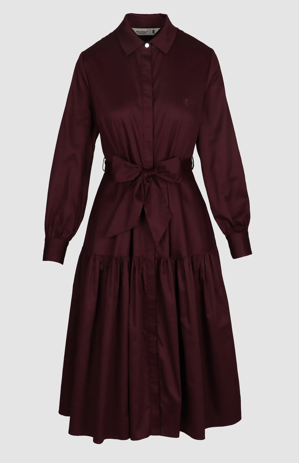 Pringle Womens Sophia Dress In Wine