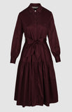 Pringle Womens Sophia Dress In Wine