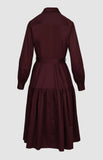 Pringle Womens Sophia Dress In Wine