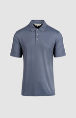 Pringle Mens Bobby Navy Printed Technical Golfer