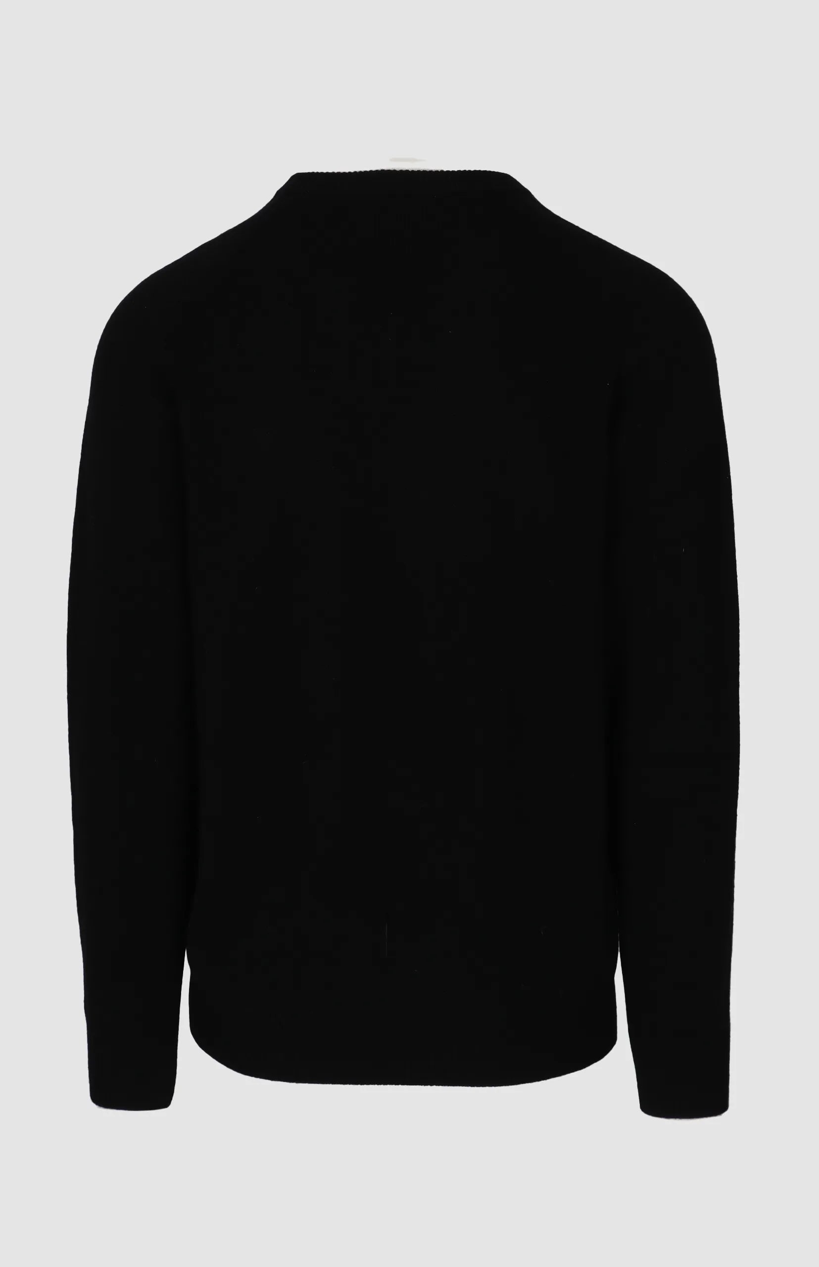 Pringle Mens Henry V Neck Lambswool Sweater In Black