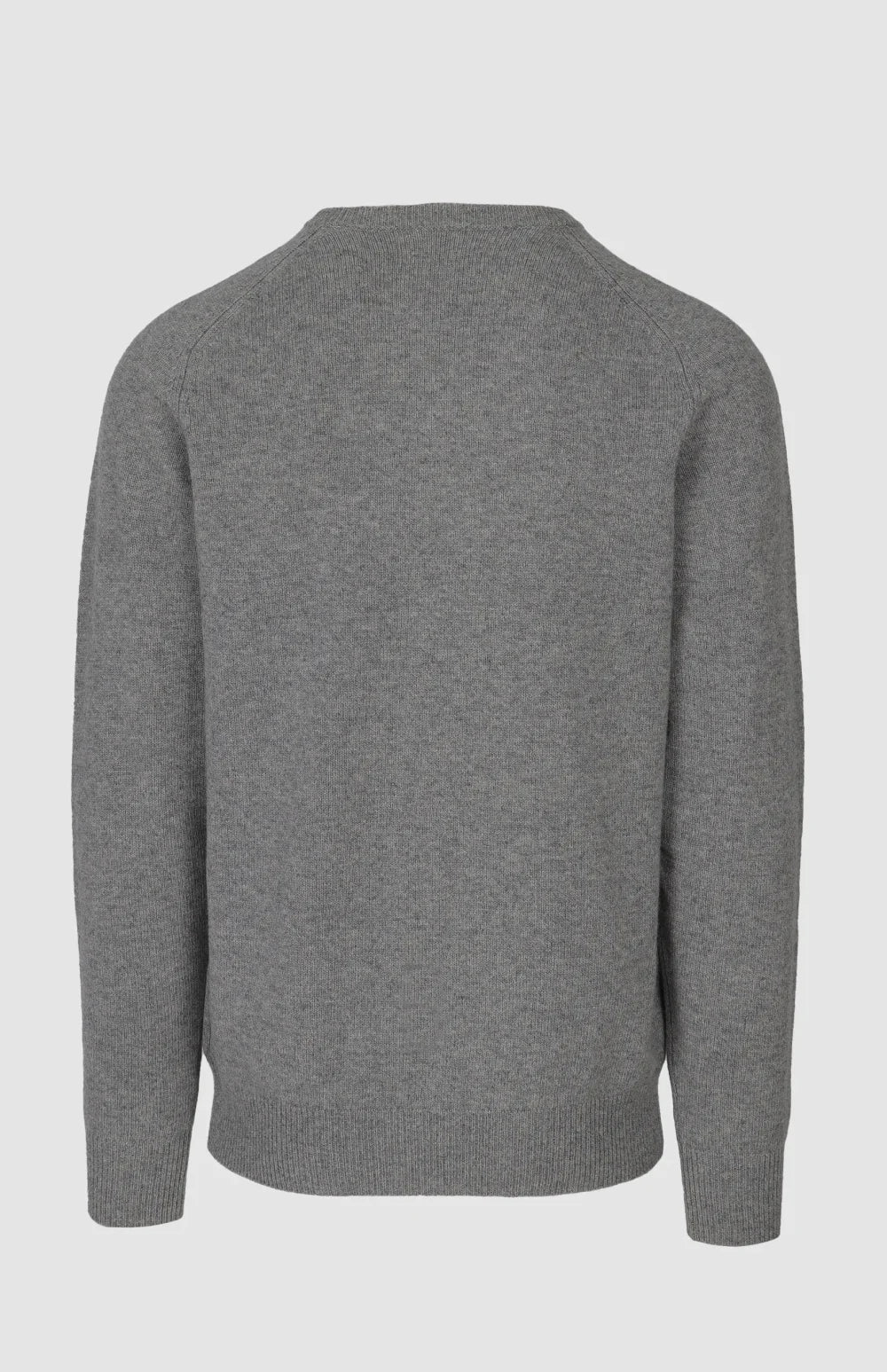 Pringle Mens Henry V Neck Lambswool Sweater In Grey