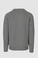Pringle Mens Henry V Neck Lambswool Sweater In Grey