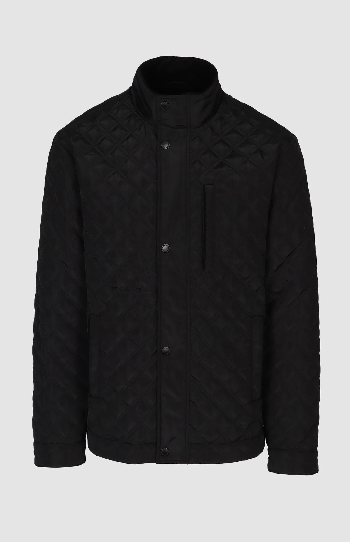 Pringle Mens Richard Quilted Jacket In Black