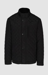 Pringle Mens Richard Quilted Jacket In Black