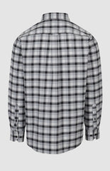 Pringle Mens Lucas Oxford Check Long Sleeve Classic Shirt In Navy