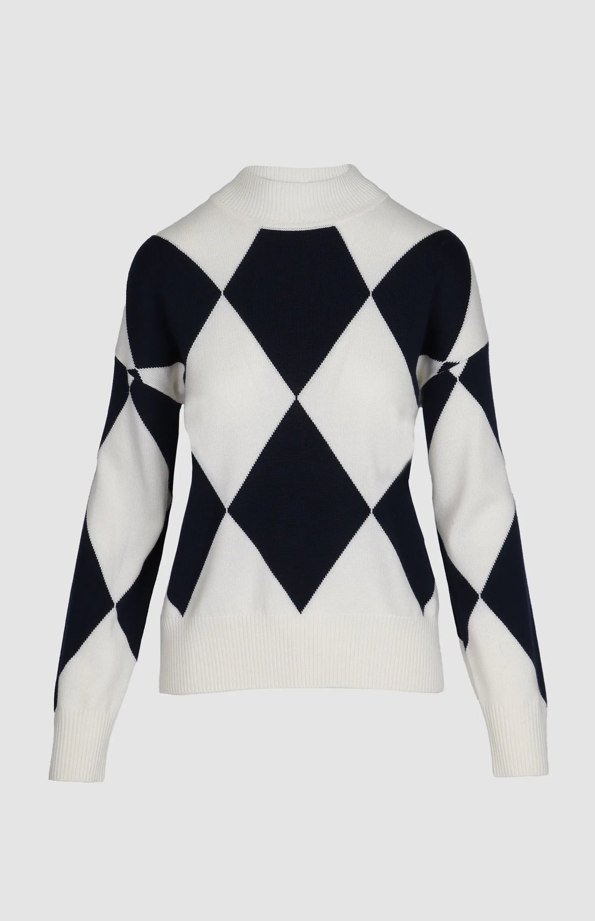 Pringle Womens Nora Merino Jersey In Navy