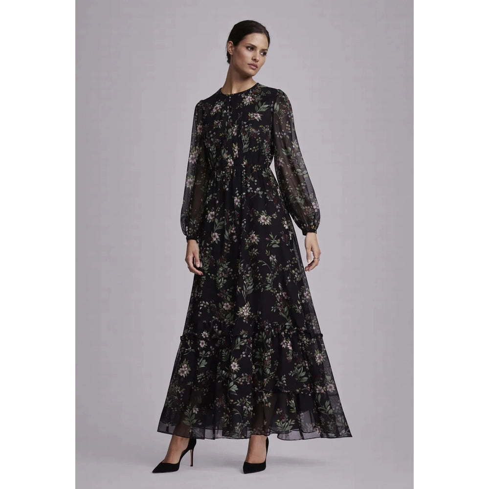 Pringle Sadie Dress In Black Multi