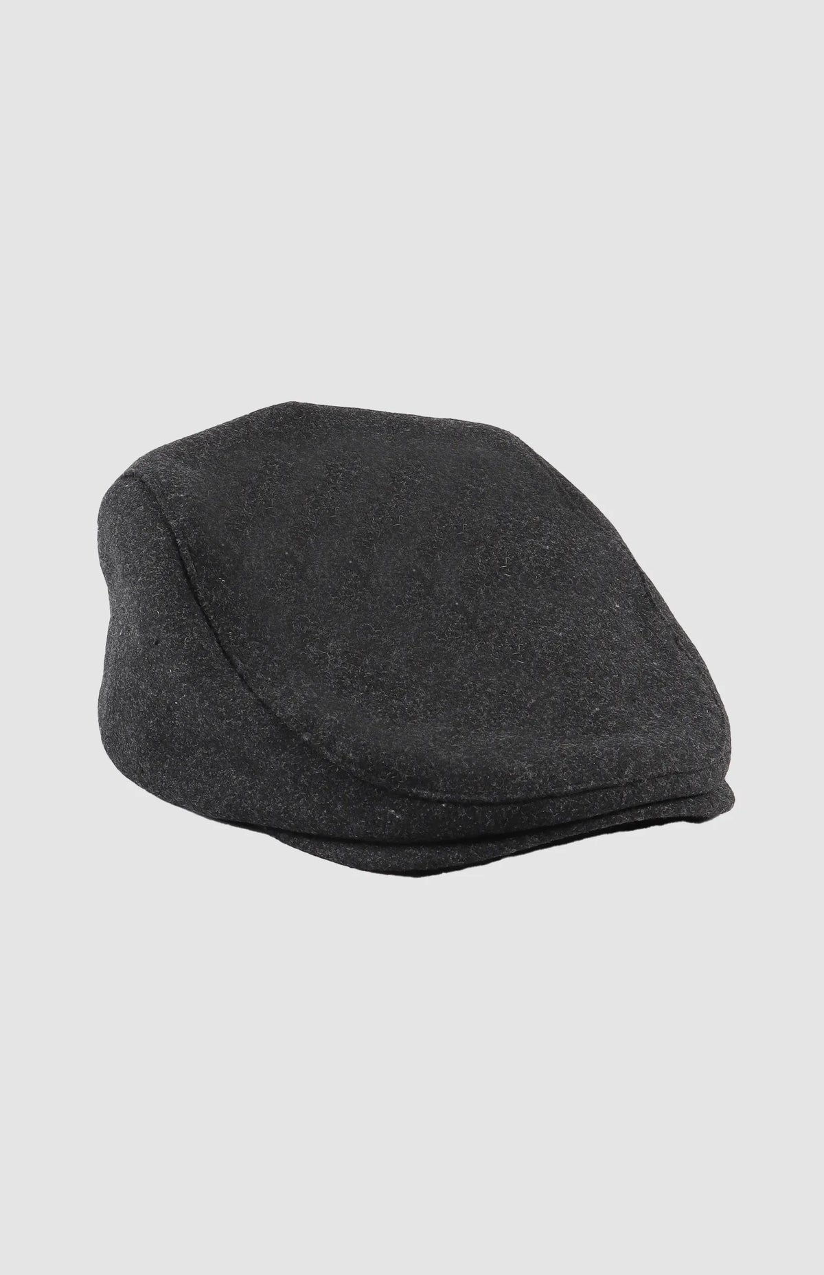 Pringle Mens Joel Wool Blend Newsboy Cap In Black