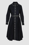 Pringle Womens Zoe Dress In Navy