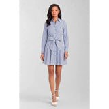 Pringle Ladies Kaley Short Dress In Blue