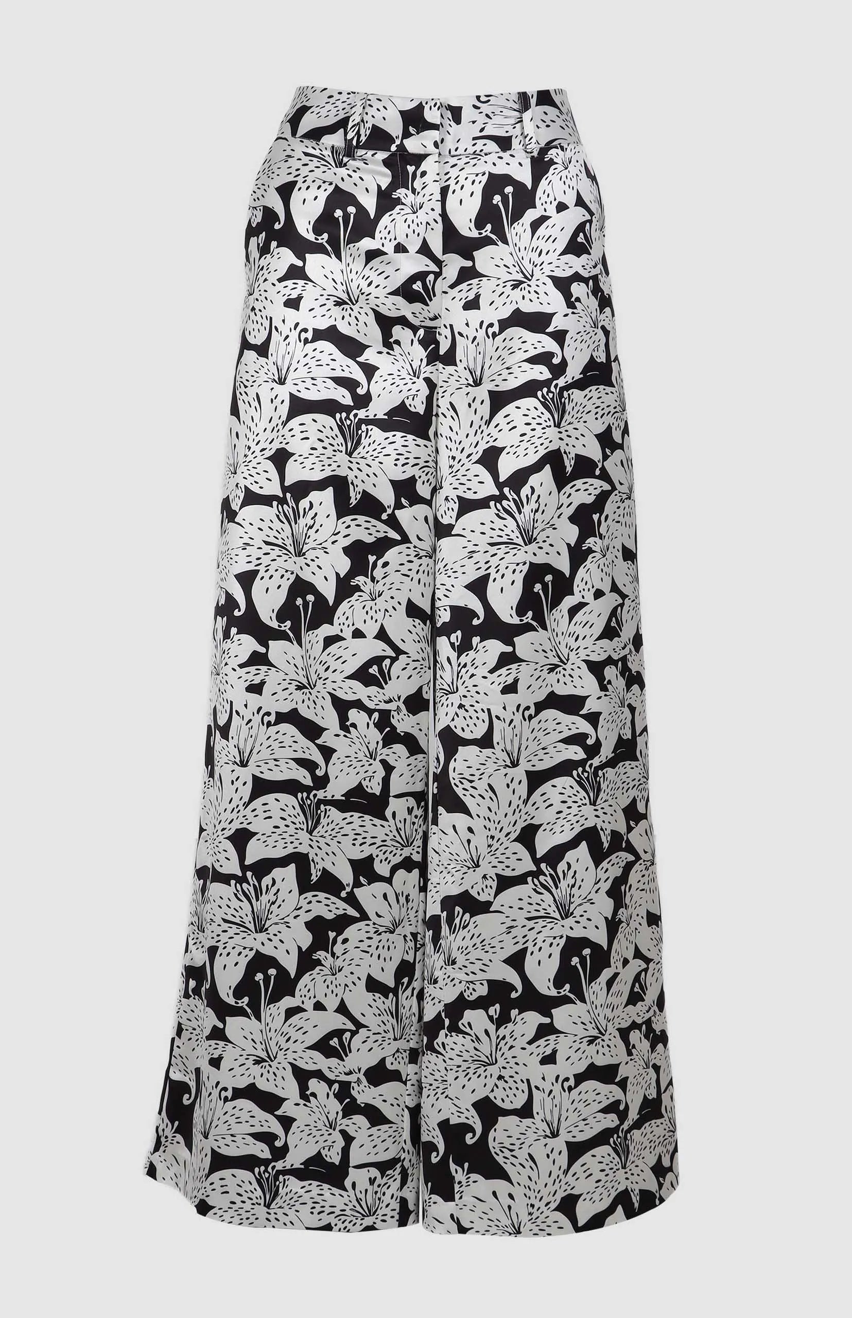 Pringle Womens Lia Printed Pants In Black & White