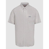 Pringle Mens Wesley Printed  Classic T-Shirt In Stone