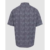 Pringle Mens Trevor Printed Tailored Shirt In Navy