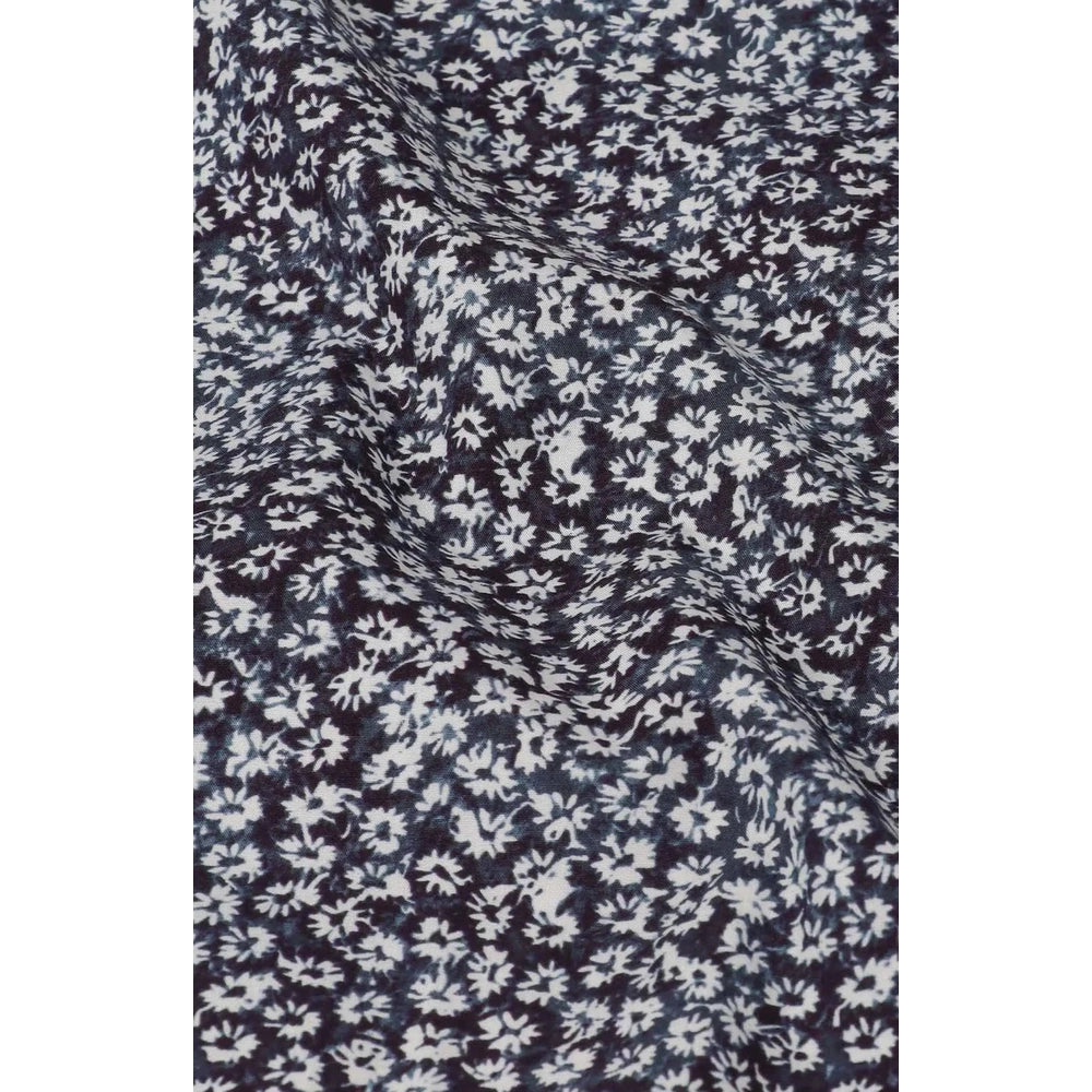 Pringle Mens Trevor Printed Tailored Shirt In Navy