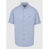 Pringle Mens Jason Check Classic Shirt In Blue