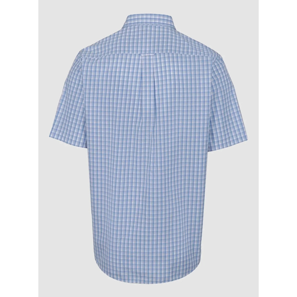 Pringle Mens Jason Check Classic Shirt In Blue