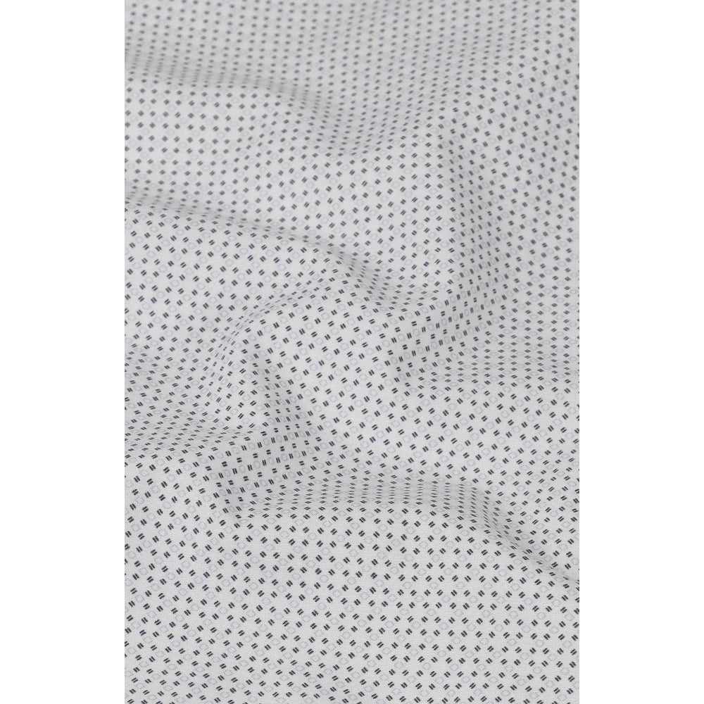 Pringle Mens Harrison Printed Classic Shirt In Light Blue