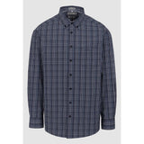 Pringle Mens Xavier Check Shirt In Navy